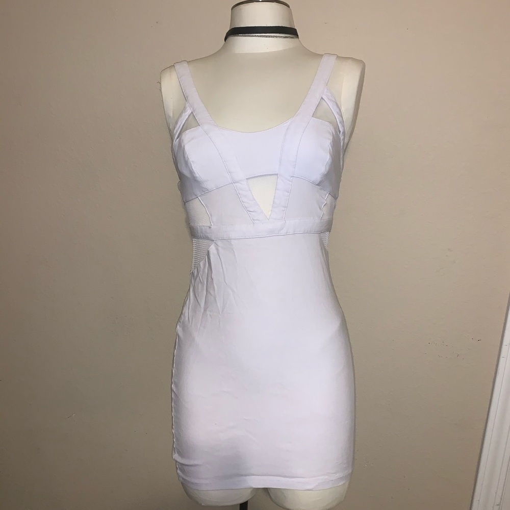 Party Girl Outfit: Dress, Choker, Heels